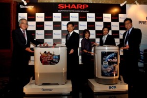 Tingkatkan Penjualan Sharp Luncurkan  Mesin Cuci Dolphinwave