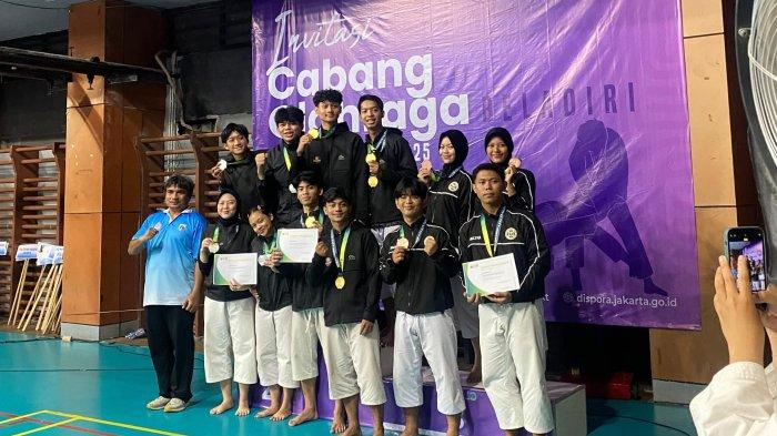 Atlet UIN Saizu Borong Medali di Kejuaraan Beladiri Dispora DKI Jakarta 2025