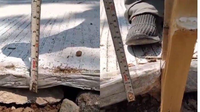 Viral Video Jalan Cor di Kendal Belum Dipakai Sudah Retak, Ternyata Tebalnya Cuma 5 Cm