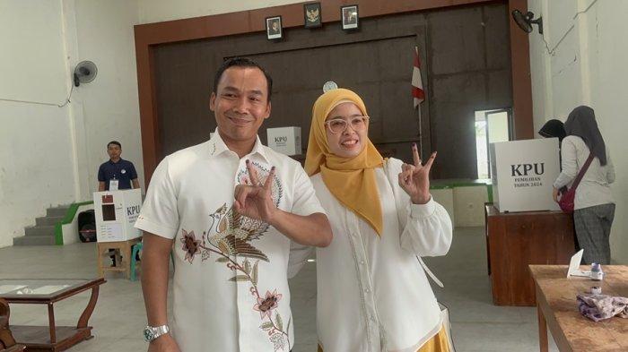 Wihaji Gunakan Hak Pilihnya di Pilkada Batang 2024, Beri Kode Pilih Nomor Ini