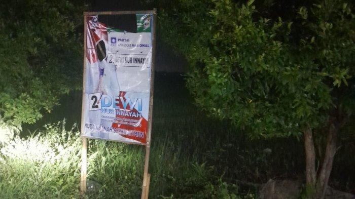 APK Caleg di Kabupaten Pekalongan Banyak Dirusak Orang Tak Dikenal