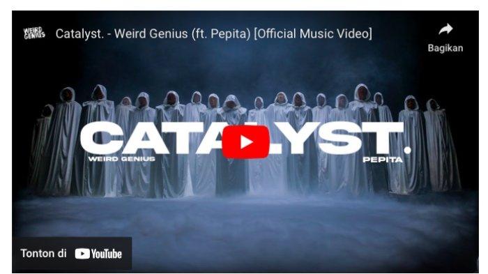 Lirik Lagu Catalyst Weird Genius feat Pepita, Lengkap dengan Terjemahan