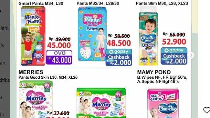 KATALOG Alfamart Hari Ini 12 November 2023: Pampers Baby Mulai Rp48 Ribuan, Pakai Gopay Makin Untung