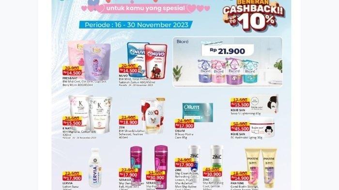 KATALOG Alfamart Hari Ini 17 November 2023: Beli 2 Hanasui Serum Gratis 1, 1 Carasun UV gratis 1