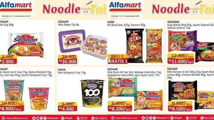 PROMO Alfamart Hari Ini 6 November 2023: Promo Mie Instant & Beli 2 ENSURE GOld Gratis Minyak Goreng