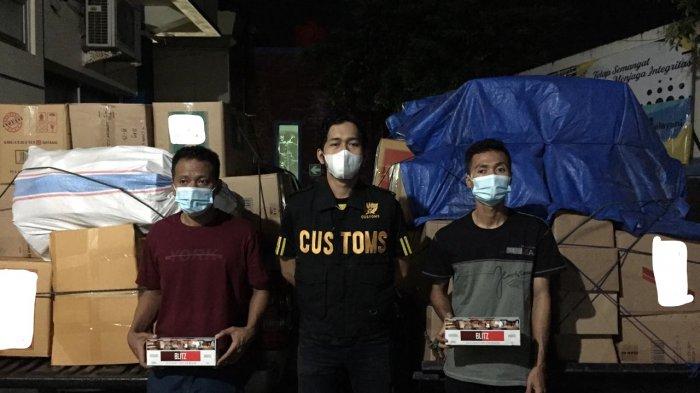 Bea Cukai Kudus Geledah Rumah Pengemasan Rokok Ilegal di Jekulo