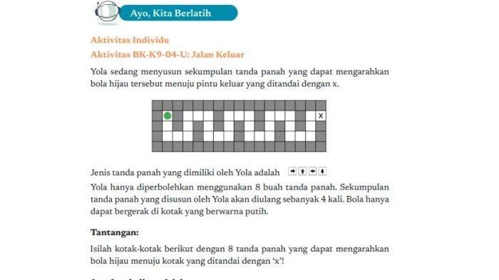 Kunci Jawaban Informatika Kelas 9 SMP Halaman 34 Kurikulum Merdeka