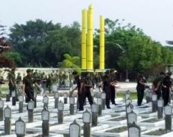 Dandim 0710 Pekalongan Pimpin Ziarah ke Makam Pahlawan