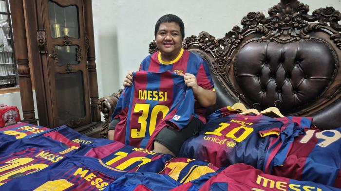 kolektor jersey messi