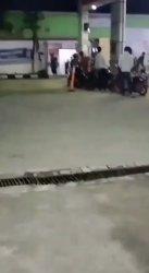 Viral Pembacokan di Depan SPBU Kertijayan Pekalongan