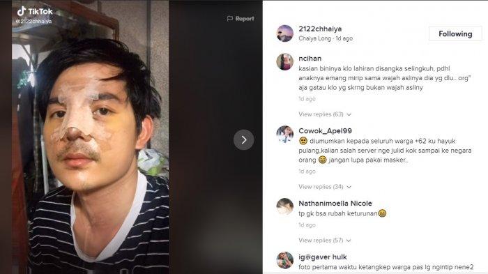 Netizen Indonesia serbu akun Tiktok seleb Kamboja @2122chhaiya (Tiktok/ @2122chhaiya)