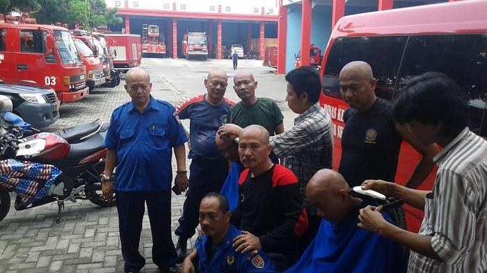 Ada Apa Ini, PNS Cukur Gundul Rayakan Kemenangan Paslon?