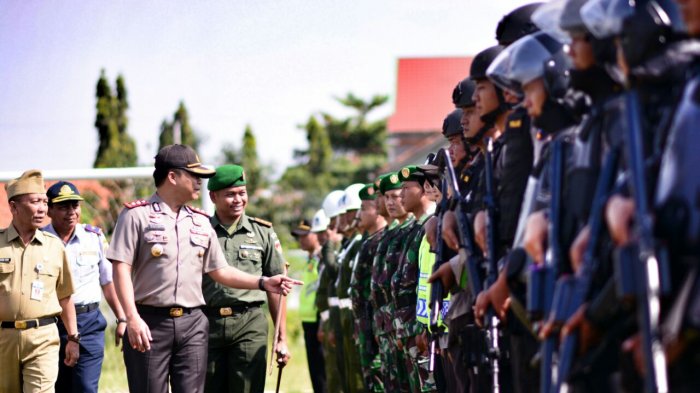 Polres Brebes Kerahkan Ribuan Personel di Perbatasan Jateng-Jabar Antisipasi Pengerahan Massa