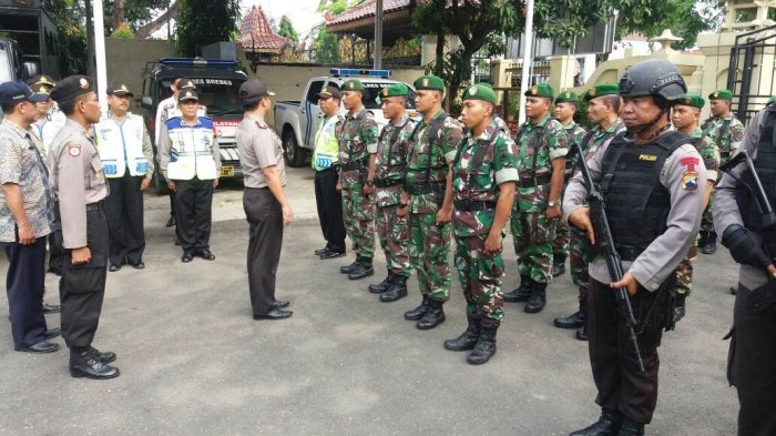 Polres Brebes Kerahkan Personel ke Perbatasan Antisipasi Gerakan Pendemo ke Jakarta