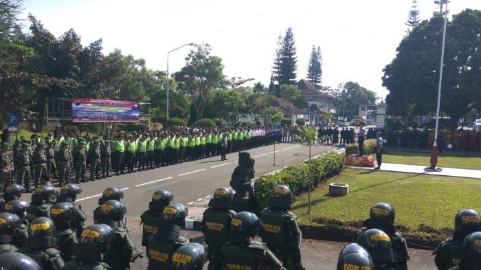 Kapolres Temanggung Pimpin Apel Konsolidasi Dalam Rangka Mengawal Kebhinekaan