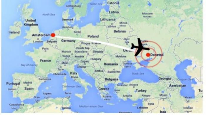 Pilot MH17 Lintasi Jalur Rawan untuk Hemat Bahan Bakar