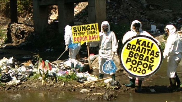 WOW, Setiap Hari Ada Tiga Juta Popok Bayi Mencemari Sungai Brantas
