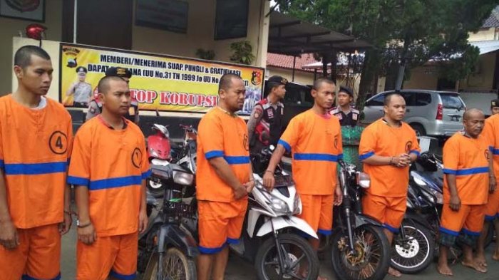 Bagi yang Kehilangan Sepeda Motor Silakan Cek Data Ini, Malingnya Sudah Ditangkap