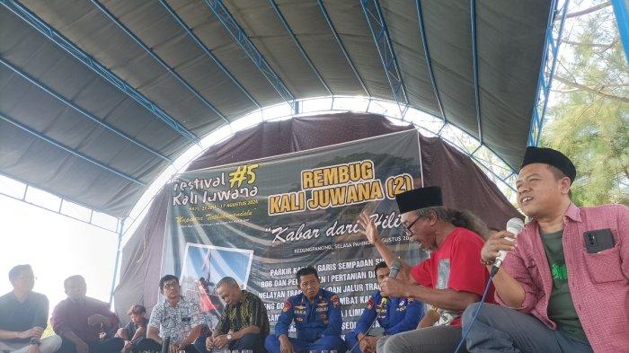 Eceng Gondok dan Limbah Pabrik serta Rumah Tangga Jadi Persoalan Serius di Sungai Juwana Pati