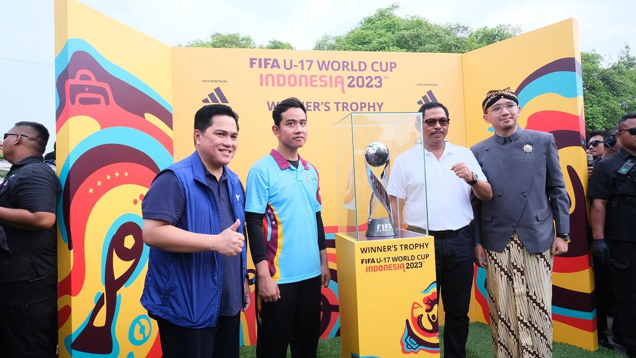 Tur Piala Dunia U-17 Berakhir di Kota Solo, Penanda Event yang Diikuti 24 Negara Siap Digelar