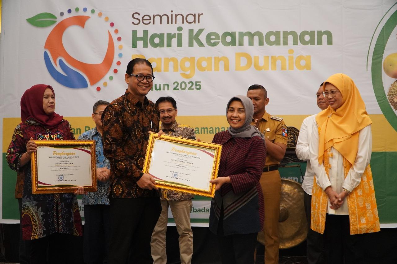 Pemprov Jateng Raih Juara Dua Indeks Keamanan Pangan Segar 2024