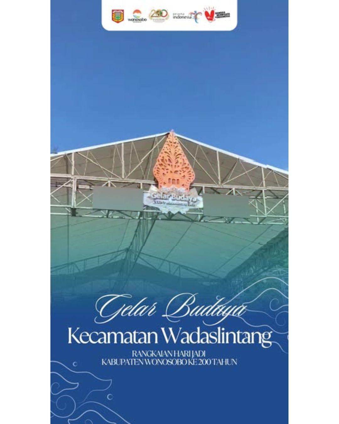 Gelar Budaya Kecamatan Wadaslintang