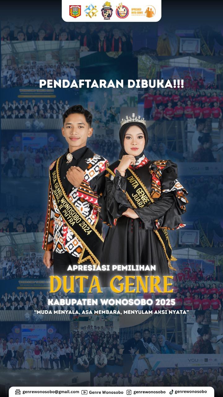 Pemilihan Duta Genre Wonosobo 2025