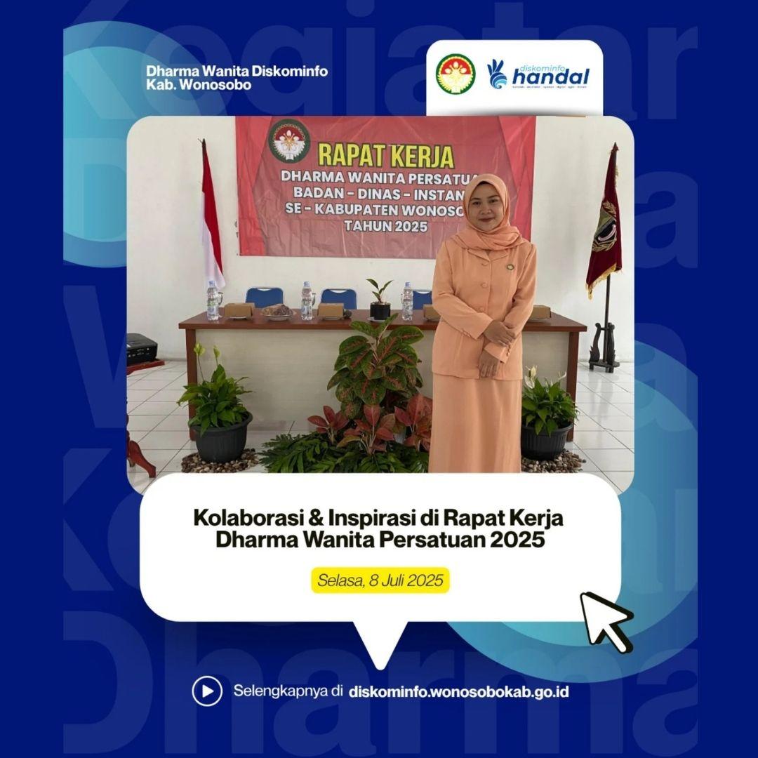 Kolaborasi & Inspirasi di Rapat Kerja DWP  Kabupaten Wonosobo  2025