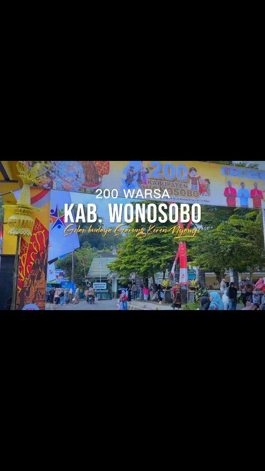 Gelar Budaya Kecamatan Garung Meriahkan 200 Tahun Wonosobo