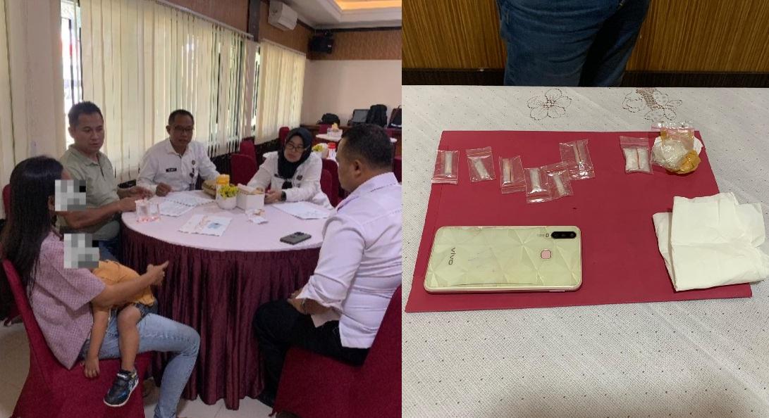 Modus Ibu Bawa Tisu Sambil Gendong Bayi "Sakit Flu" di Lapas Semarang, Ternyata Isinya Sabu