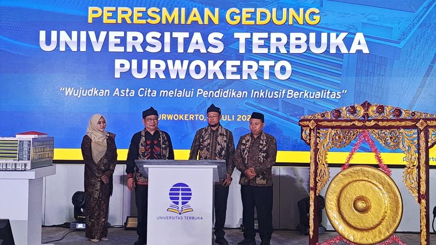 UT Purwokerto Resmikan Gedung Baru, Pusat Pendidikan Tinggi Jarak Jauh di Jateng Bagian Barat