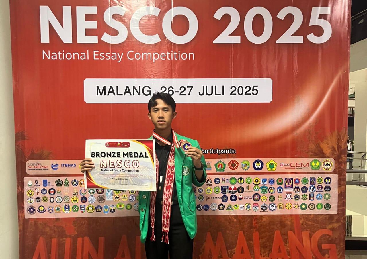 Angkat Inovasi Lingkungan, Mahasiswa Dakwah UIN Saizu Raih Medali Perunggu di NESCO 2025