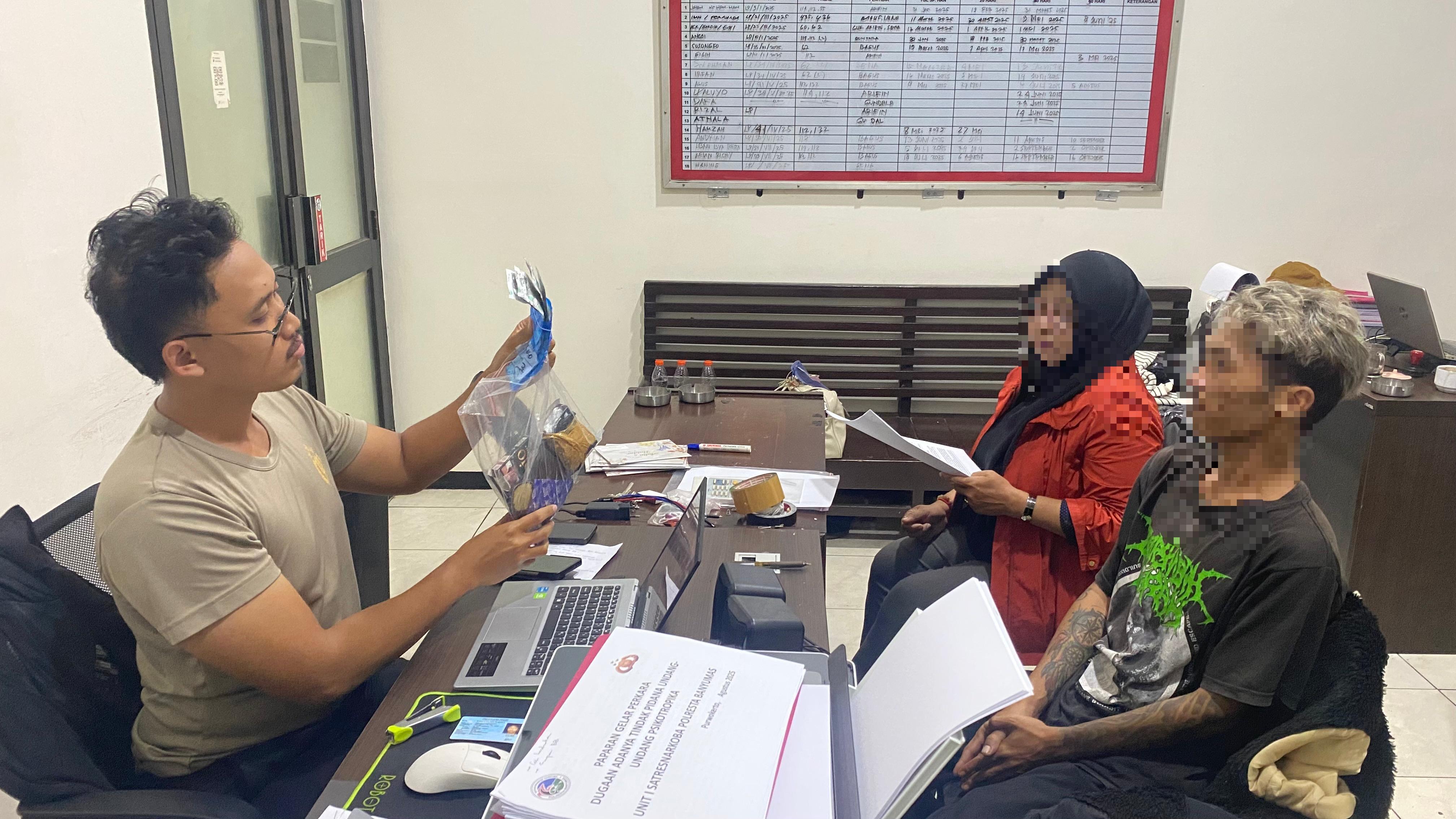 Oblo Pengedar Psikotropika Dibekuk di Sokaraja Banyumas, Polisi Sita 193 Butir Alprazolam