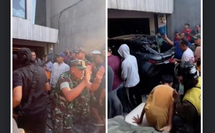 TNI Tak Berkutik, Rumah Anggota DPR Ahmad Sahroni Dijarah, Brankas Uang Berhasil Dibawa Massa