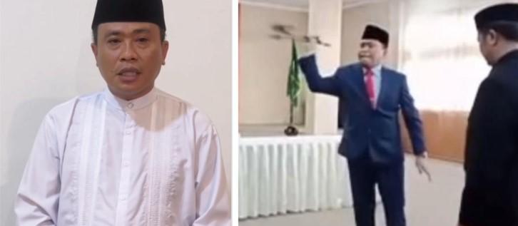 'Saya Hanya Bercanda' Klarifikasi Zamroni Aziz Kakanwil Kemenag NTB yang Lempar Mikrofon