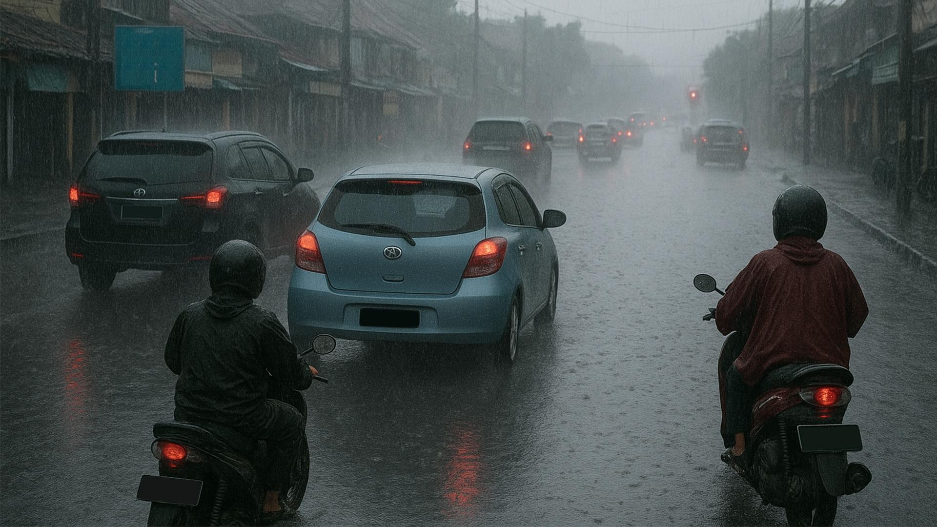 Prakiraan Cuaca Jawa Tengah Sabtu 8 November 2025 Besok: Hujan Disertai Petir di 3 Kabupaten