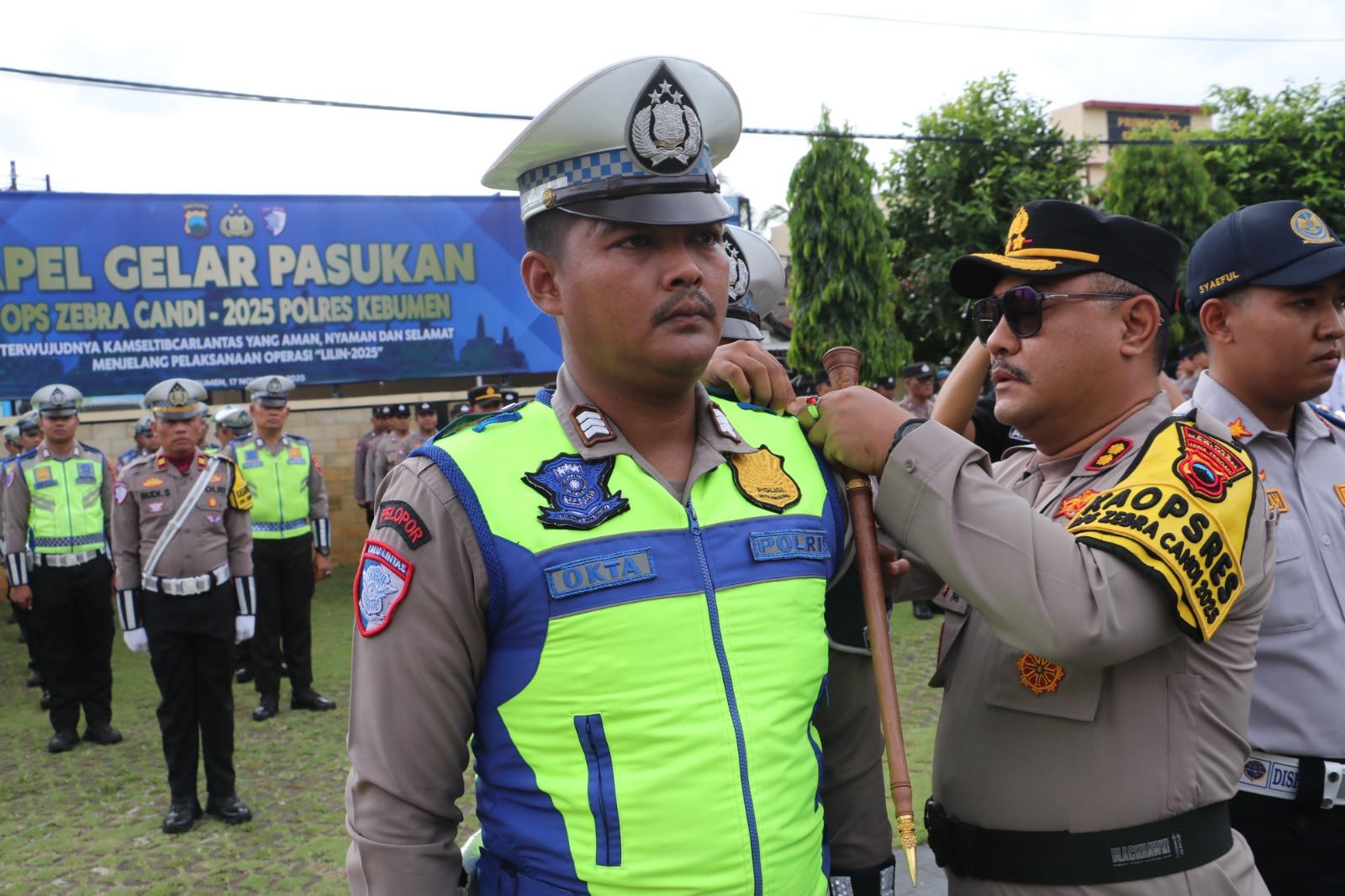 Polres Kebumen Mulai Operasi Zebra 2025, 95 Persen Penindakan via ETLE