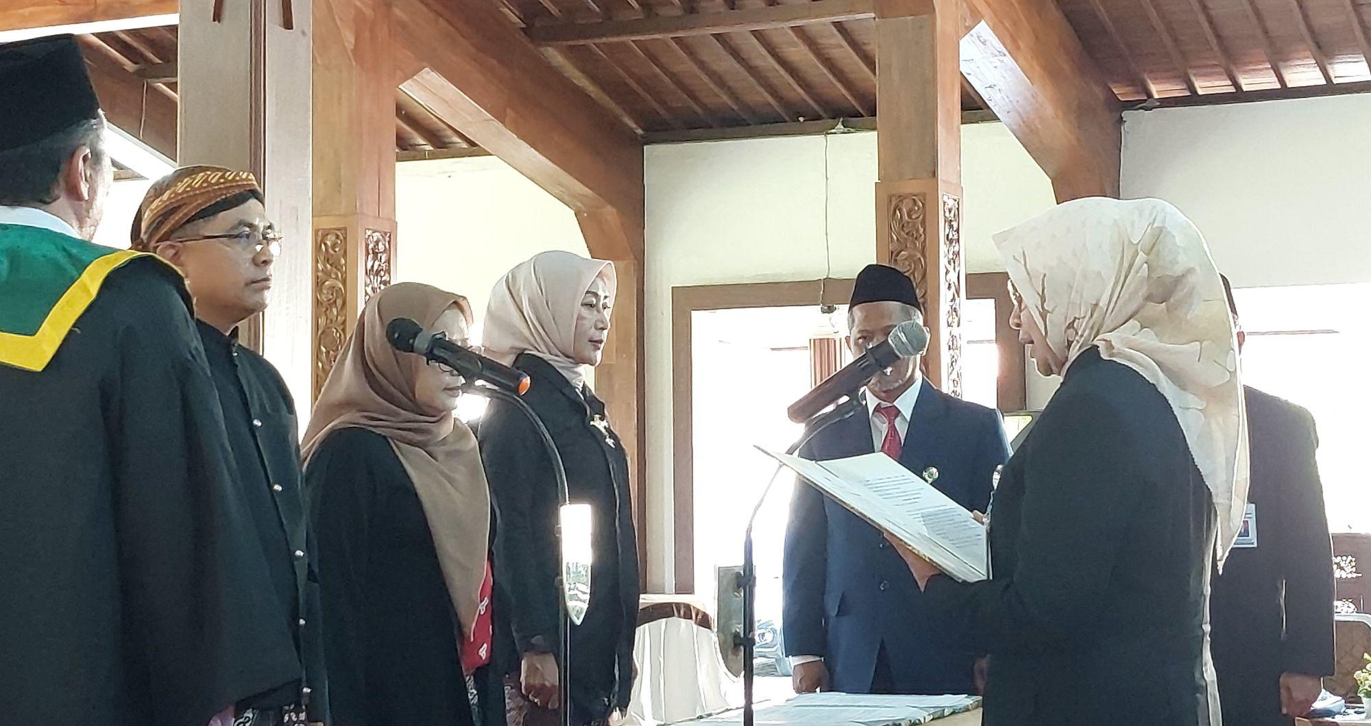 Bupati Kebumen Lantik Tiga Kepala Dinas Jelang Tutup Tahun