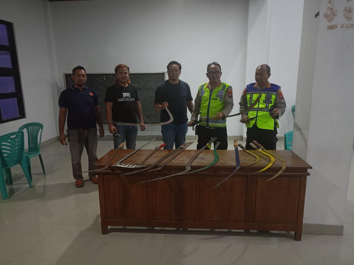 19 Remaja Kudus Diamankan Polisi Buntut Kedapatan Membawa Senjata Tajam di Jalanan
