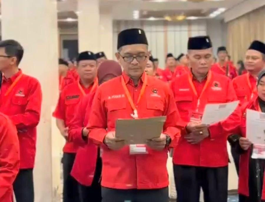 Masan Emban Jabatan Baru Sebagai Wakil Ketua DPD PDI Perjuangan Jateng