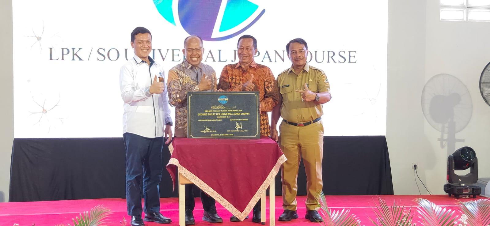 LPK SO Universal Japan Course Resmikan Gedung Pelatihan Baru di Semarang