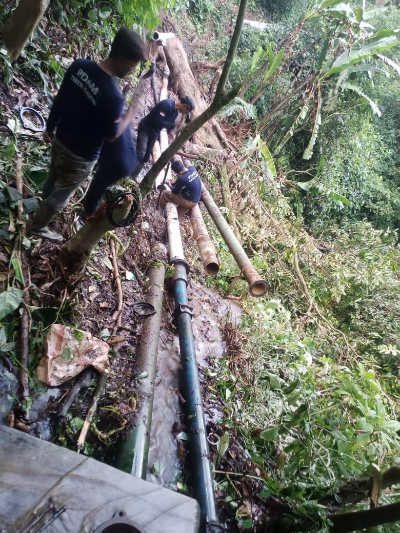 Kebocoran Air Capai 30 Persen, Perumda Tirta Kajen Hadapi Tantangan Pipa Tua dan Longsor - Tribunjateng.com
