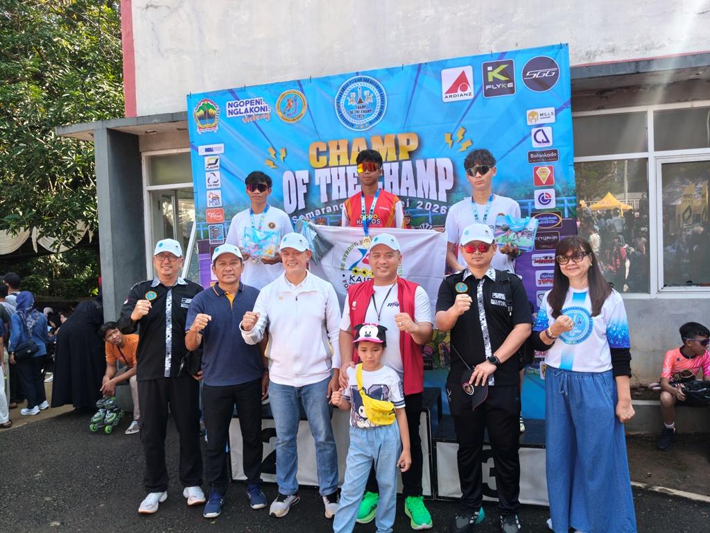 Tampil Dominan, Roller Jateng Athaya Rizki Persembahkan Emas Kejuaraan Champ of The Champ 2026