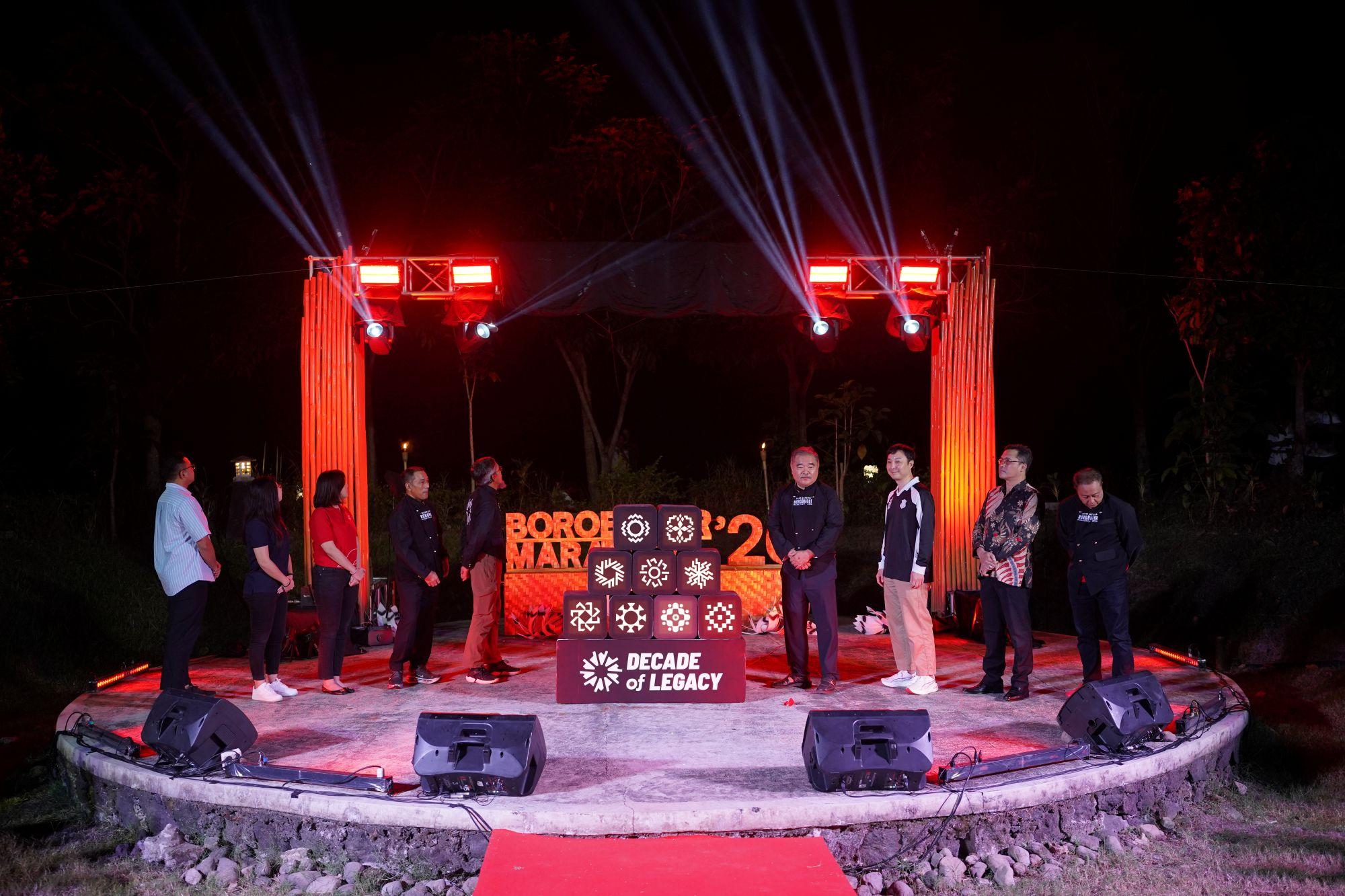 A Decade of Legacy, Bormar Menyapa 2026 Awali Perayaan Sepuluh Tahun Bank Jateng Borobudur Marathon - Tribunjateng.com