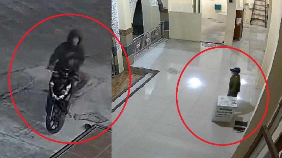 Terekam Kamera CCTV, Tampang 2 Maling Kotak Amal di Masjid An Nur Kendal - Tribunjateng.com