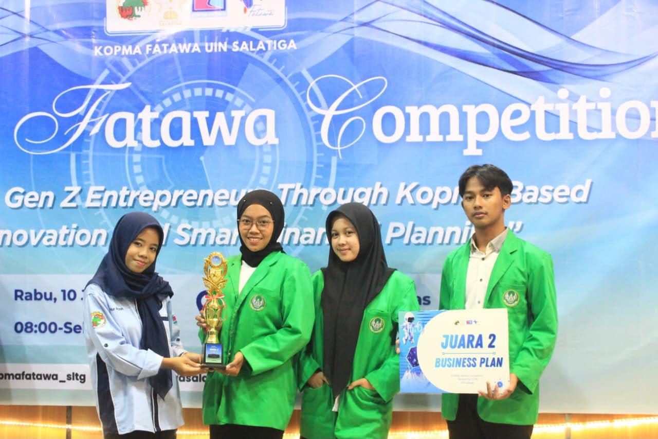 Mahasiswa UIN SAIZU Raih Juara II Business Plan Nasional Lewat Inovasi Aplikasi BizSobat untuk UMKM - Tribunjateng.com