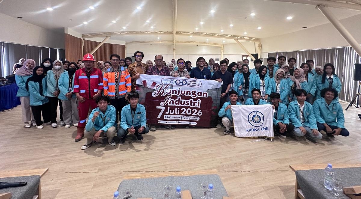 Mahasiswa D3 Teknik Kimia UNS Belajar Langsung Praktik Industri di Semen Gresik Pabrik Rembang - Tribunjateng.com