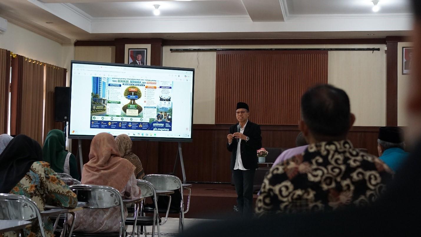 BPH UNIMMA Ajak Sivitas Akademika Bangun Kampus yang Berakar, Berarah dan Berbuah - Tribunjateng.com