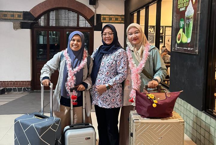 Dua Dosen Universitas iVET Semarang Pulang dari India, Perkuat Kolaborasi Global untuk Pendidikan - Tribunjateng.com