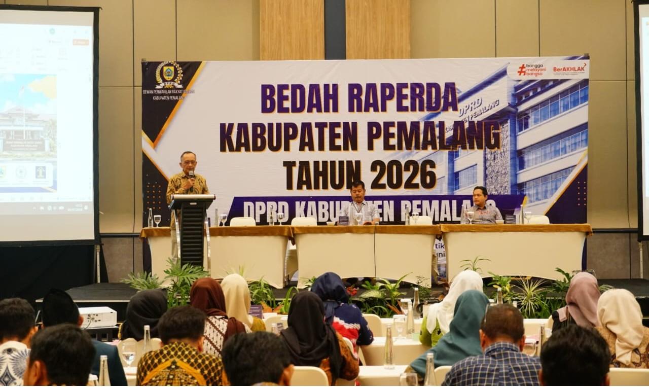 Bedah Tujuh Raperda, Kanwil Kemenkum Jawa Tengah Berikan Pendalaman Substansi bagi DPRD Pemalang - Tribunjateng.com